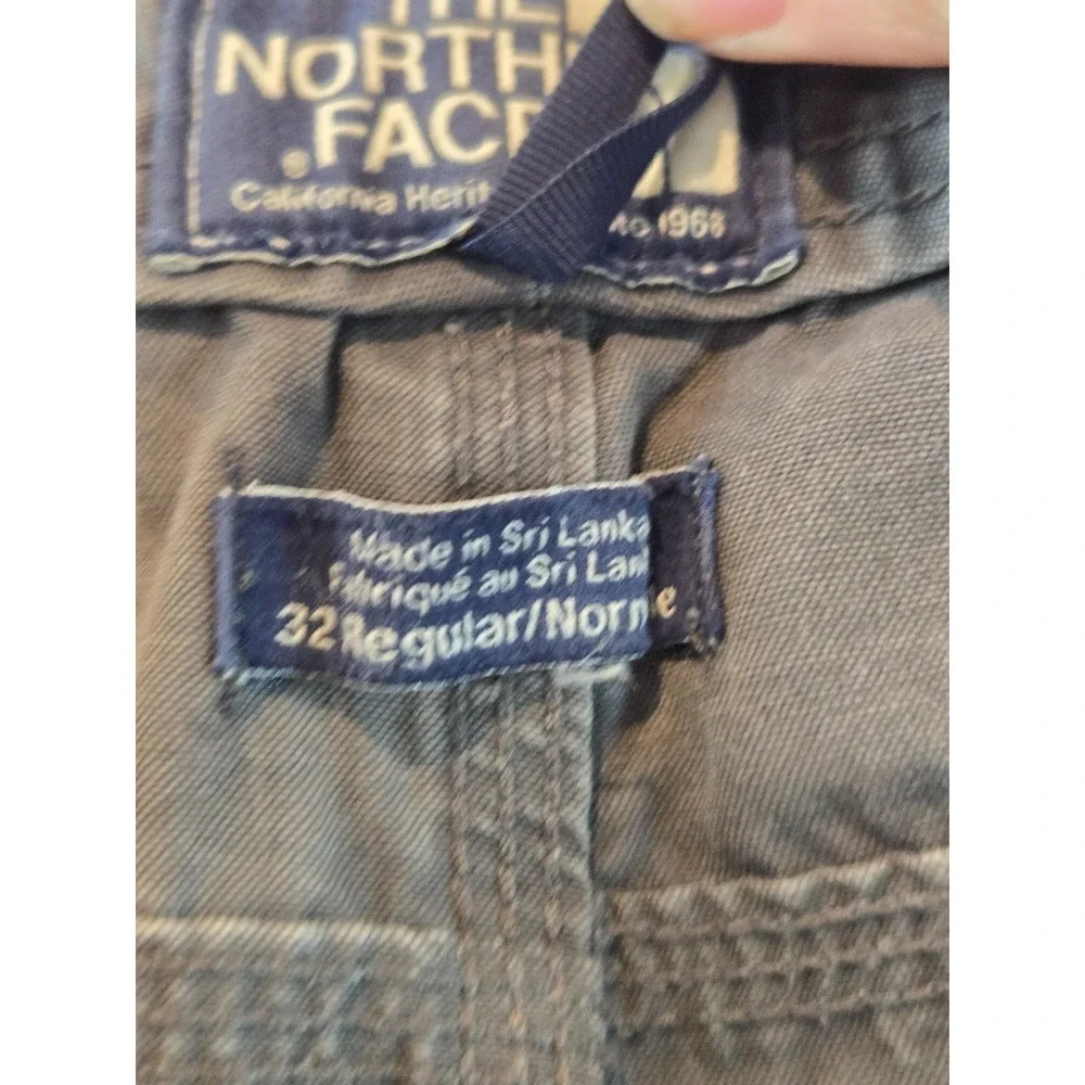 The North‎ Face 4 Pocket Canvas Jeans Mens 32 X 30 Gray Outdoor Hiking Gorpcore